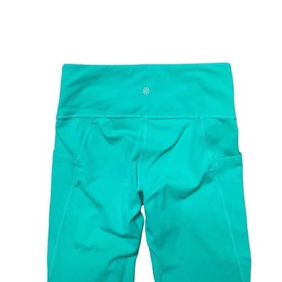ATHLETA Chaturanga Tights 7/8 Length Green Size Small - Picture 4 of 6